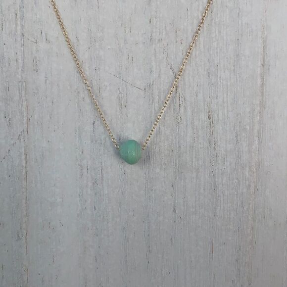 NWT 31 Bits Bead Necklace, Turquoise - Picture 2 of 4